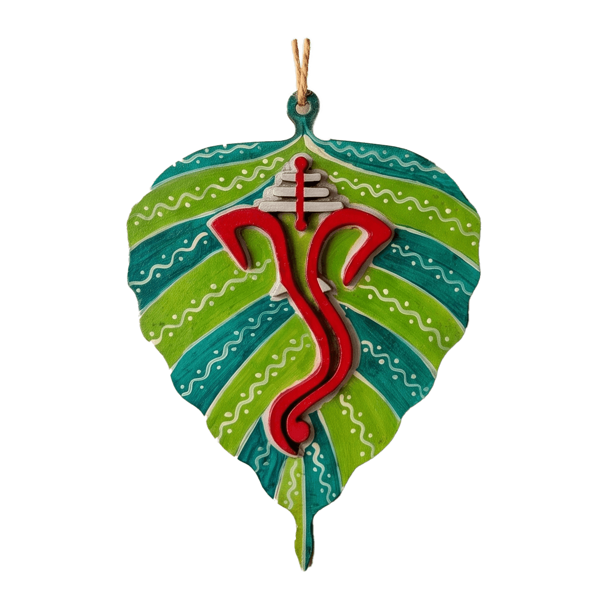 Ganesha on Leaf
